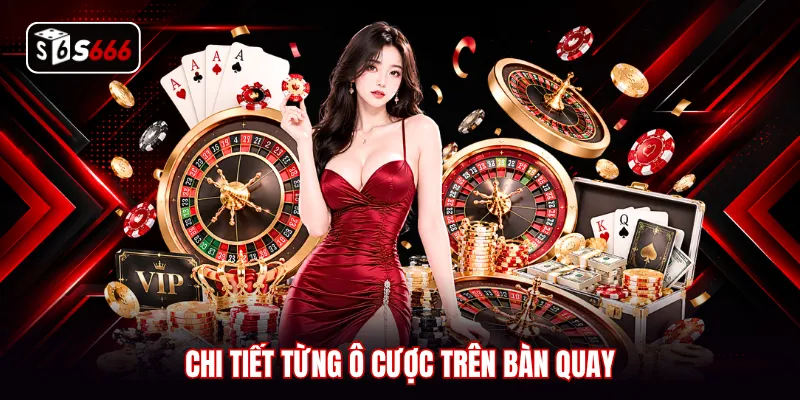 Chi tiết từng ô cược trên bàn quay
