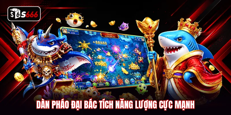Dàn pháo đại bác tích năng lượng cực mạnh