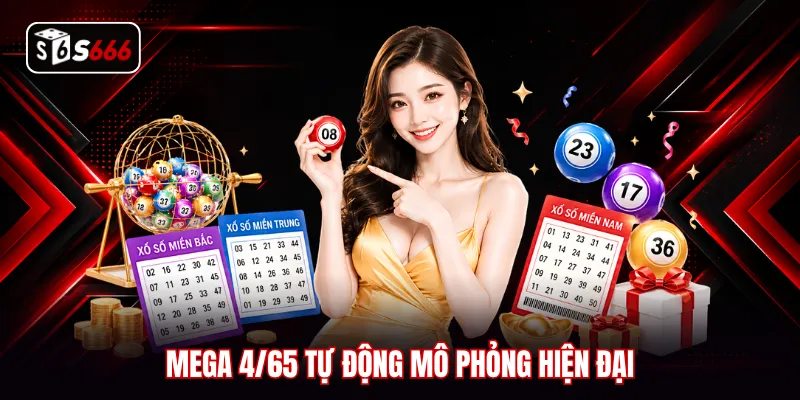 Mega 4/65 tự động mô phỏng hiện đại